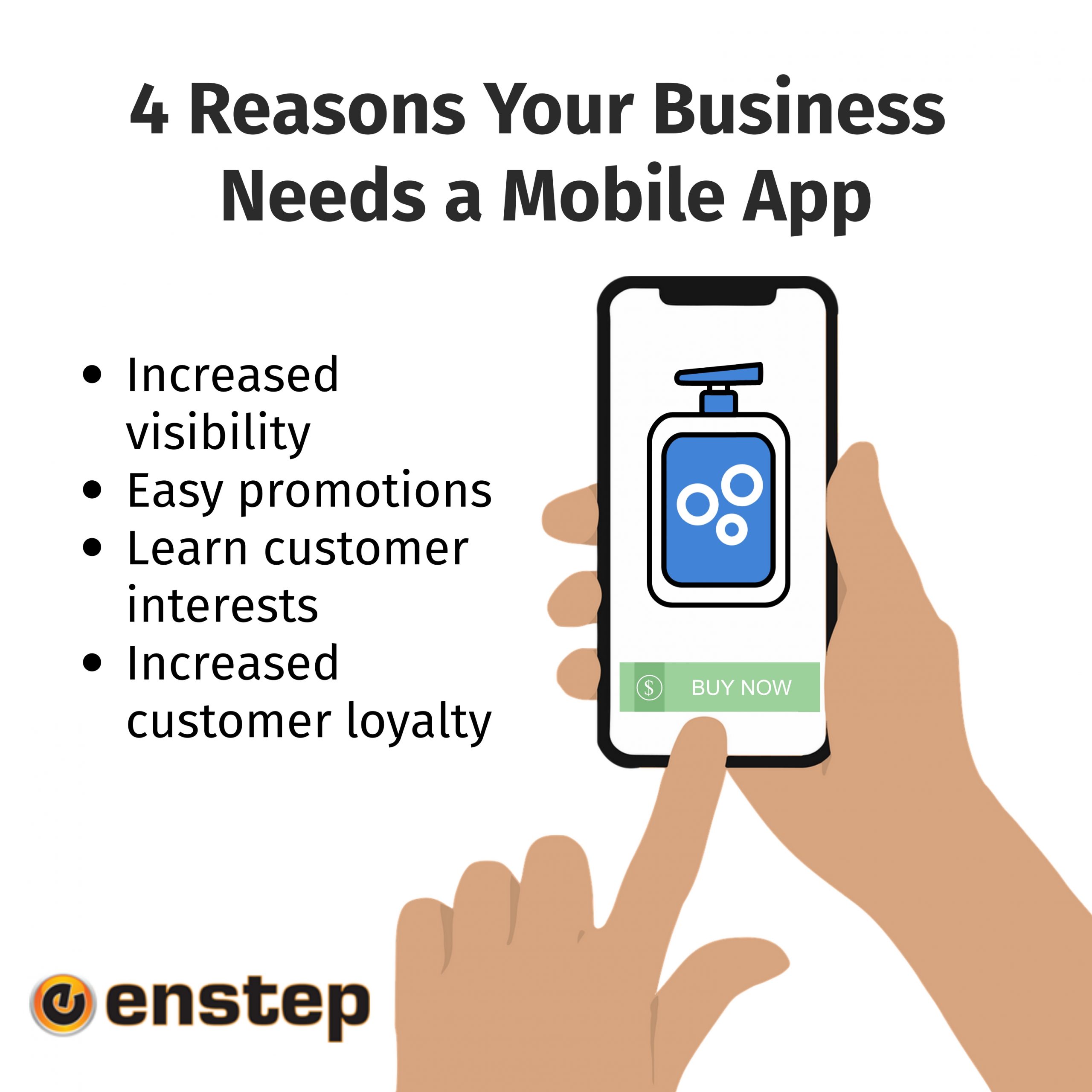 110920 why to make mobile app for business | enstep technology solutions Mobile App