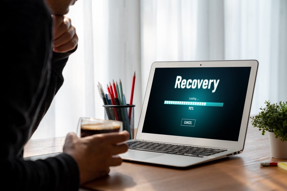 DataBackupRestorationRecoveryRestoreDataFromCloudStorageSnugly recovery on laptop